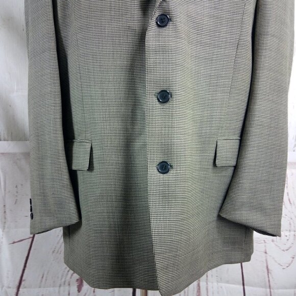 JF. J. Ferrar 48R  Houndstooth Blazer Sport Coat - Picture 4 of 12